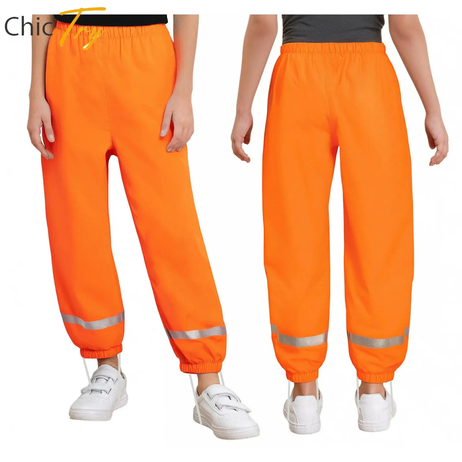 

Kids Boys Girls Hiking Camping Workout Outdoor Rain Pants Water Resistant Trousers Lightweight Rainwear Sportswear Activewear