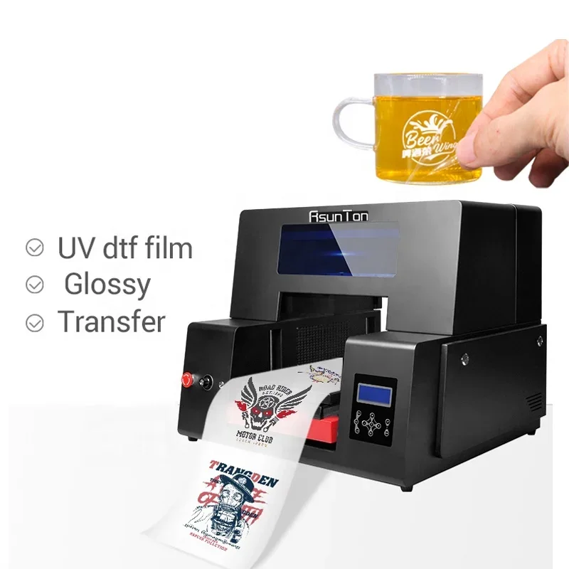 Best Quality DTF 60cm 8 Color Printer For Bottle,Cups,Mug, Metal With A3 New UV DTF Printer