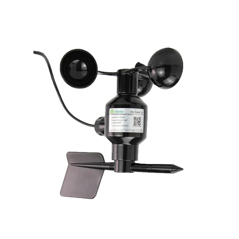 RS485 Modbus 4-20mA 0-5V Meteorological Industrial Mechanical Wind Speed Direction Sensor Anemometer