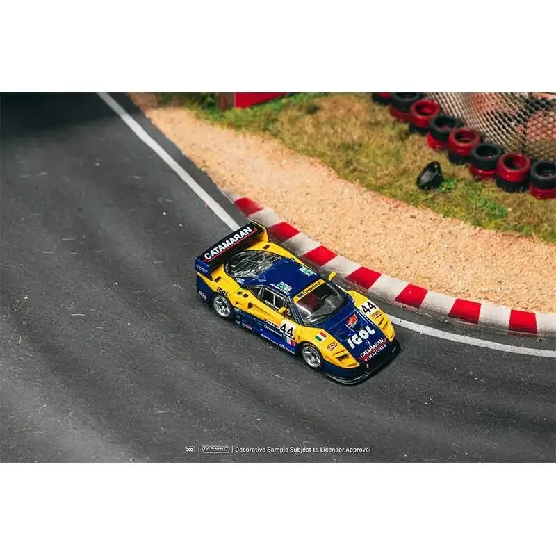 PreSale Tarmac Works Ferrari 1:64 F40 GTE 24h Of Le Mans 1996 Diecast مجموعة نماذج السيارة ألعاب TW