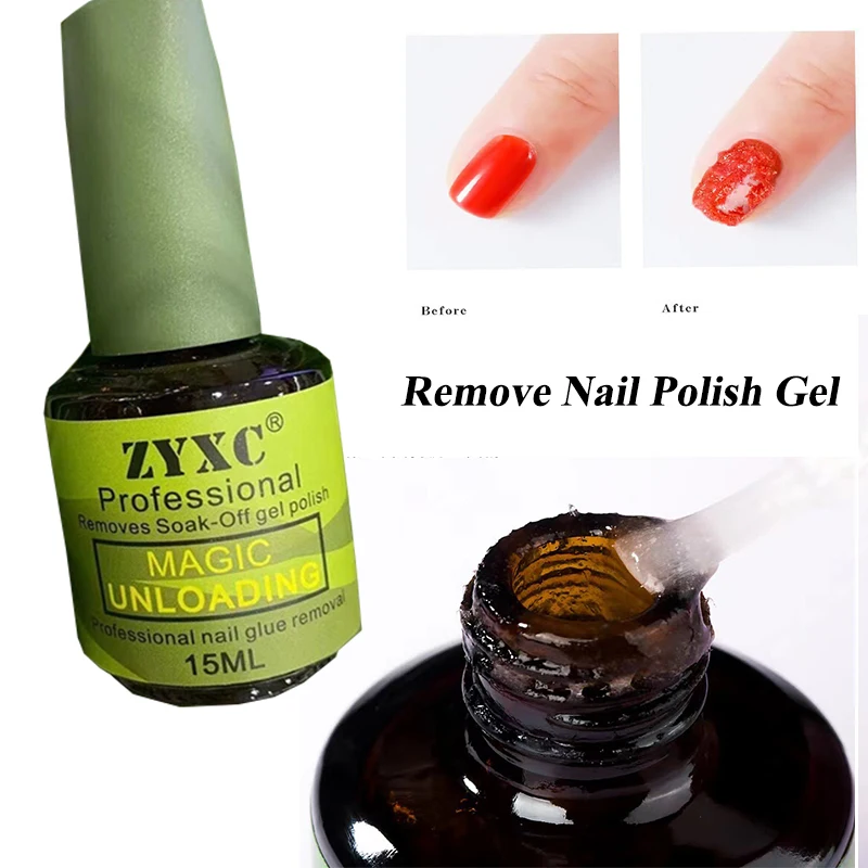 15ml Remove Nail Polish Gel,Explosion 1 Minut Quick Nail Gel Remova,Delete Matt Primer,Automatic Clean Remover For Nail Art