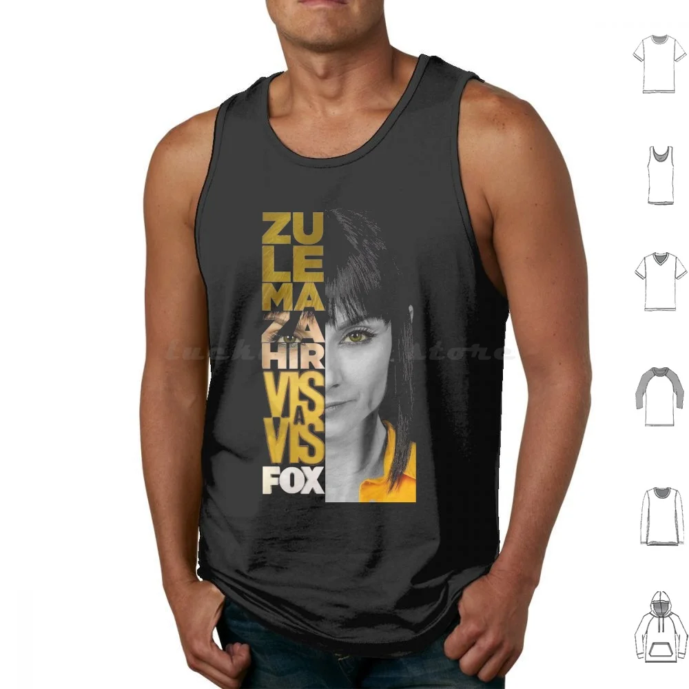 Buy To Design Zulema Zahir Tank Tops Print Cotton Zulema Zahir Zulema Zahir Chica Loca Locked Up Ferreiro Alicia Sierra