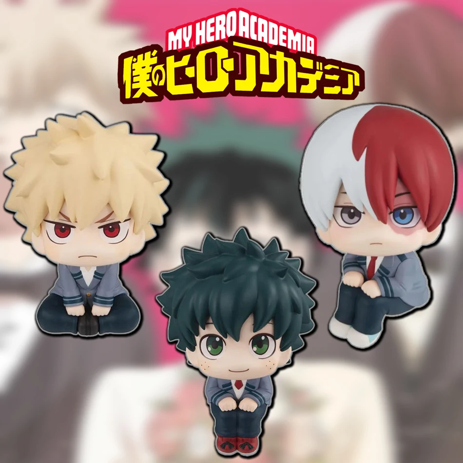 

10 см Boku no Hero Academia аниме фигурка Midoriya Izuku фигурка Bakugo Katsuki/Todoroki Shoto ПВХ модель игрушки милый ребенок Рождественский подарок