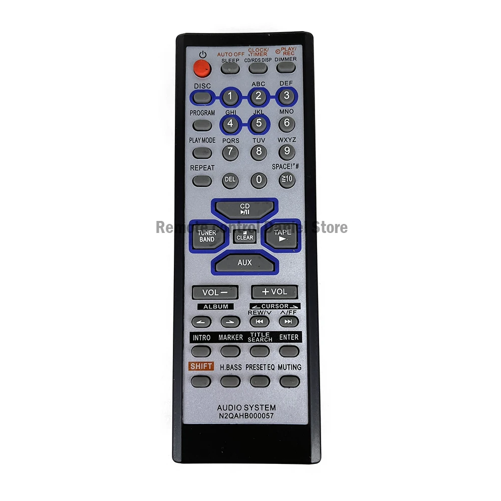 New N2QAHB000057 For Panasonic CD Stereo System Remote Control SC-AK330 SC-AK333