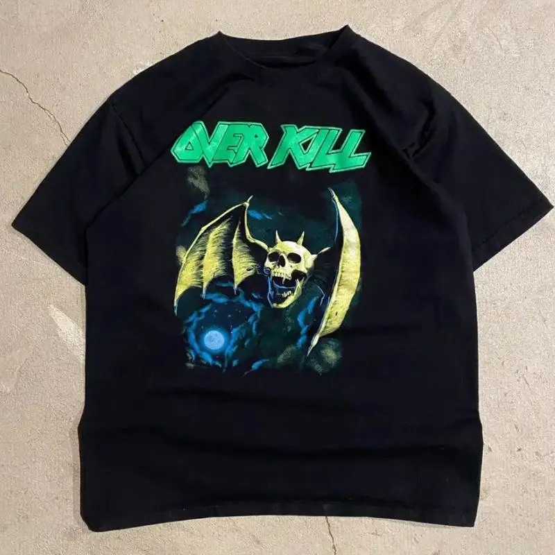 Overkill Horrorscope Band Album Cotton Adult T Shirt
