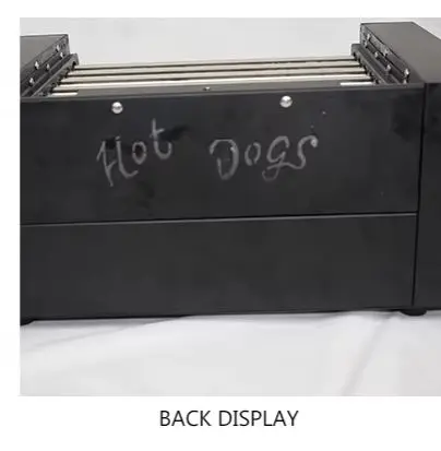 Commercial Hot Dog Roller Mini Sausage Roasting Machine Hot Dog Barbecue Grill Maquina Para Hacer Hot Dog Al Vapor
