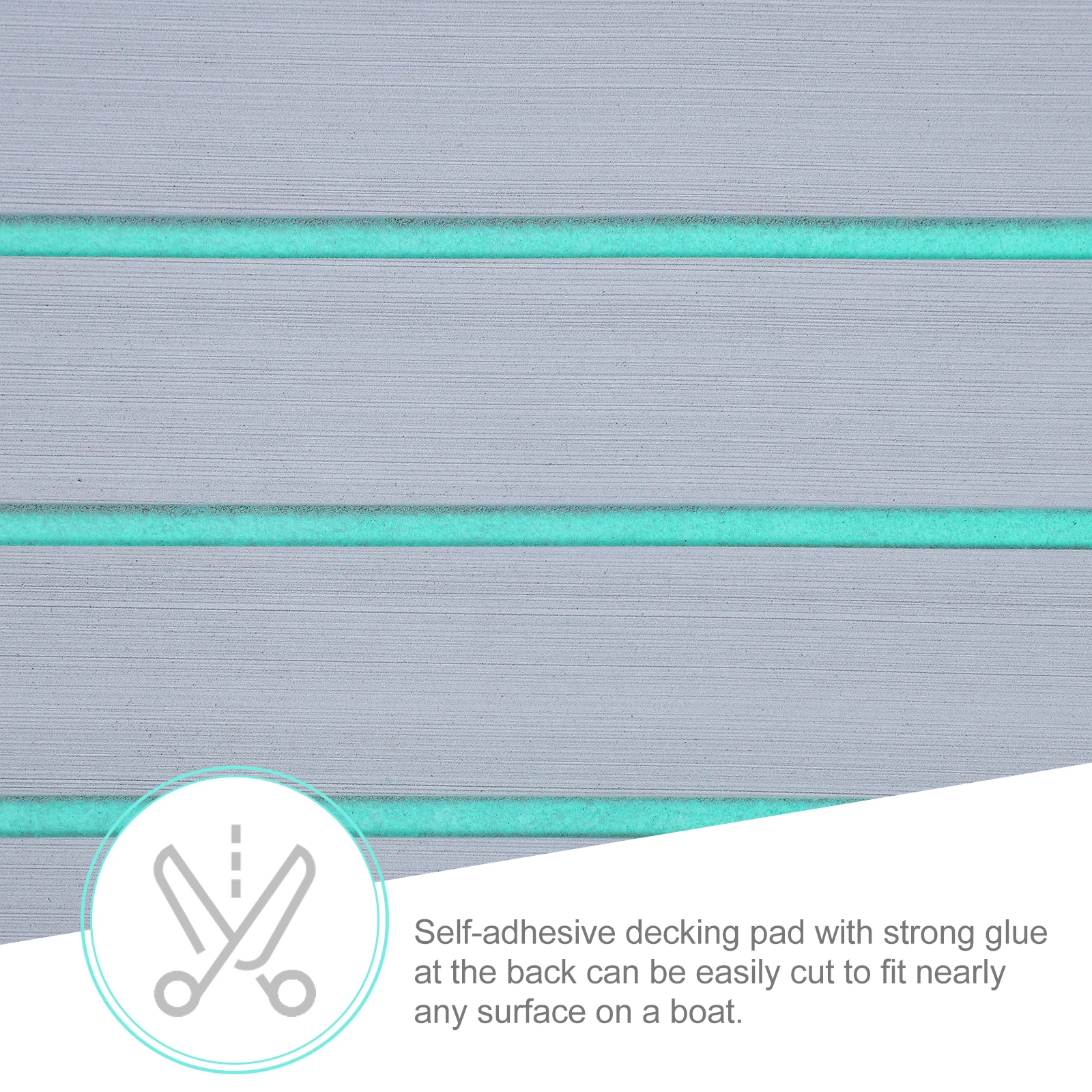 1-рулонный синтетический коврик из тикового дерева