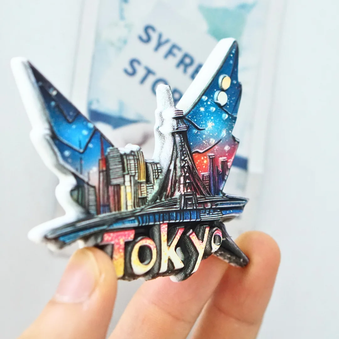 

Japanese Fridge Magnet,Tokyo Fridge Magnet,Home Decor,Birthday Gift,Travel Souvenir