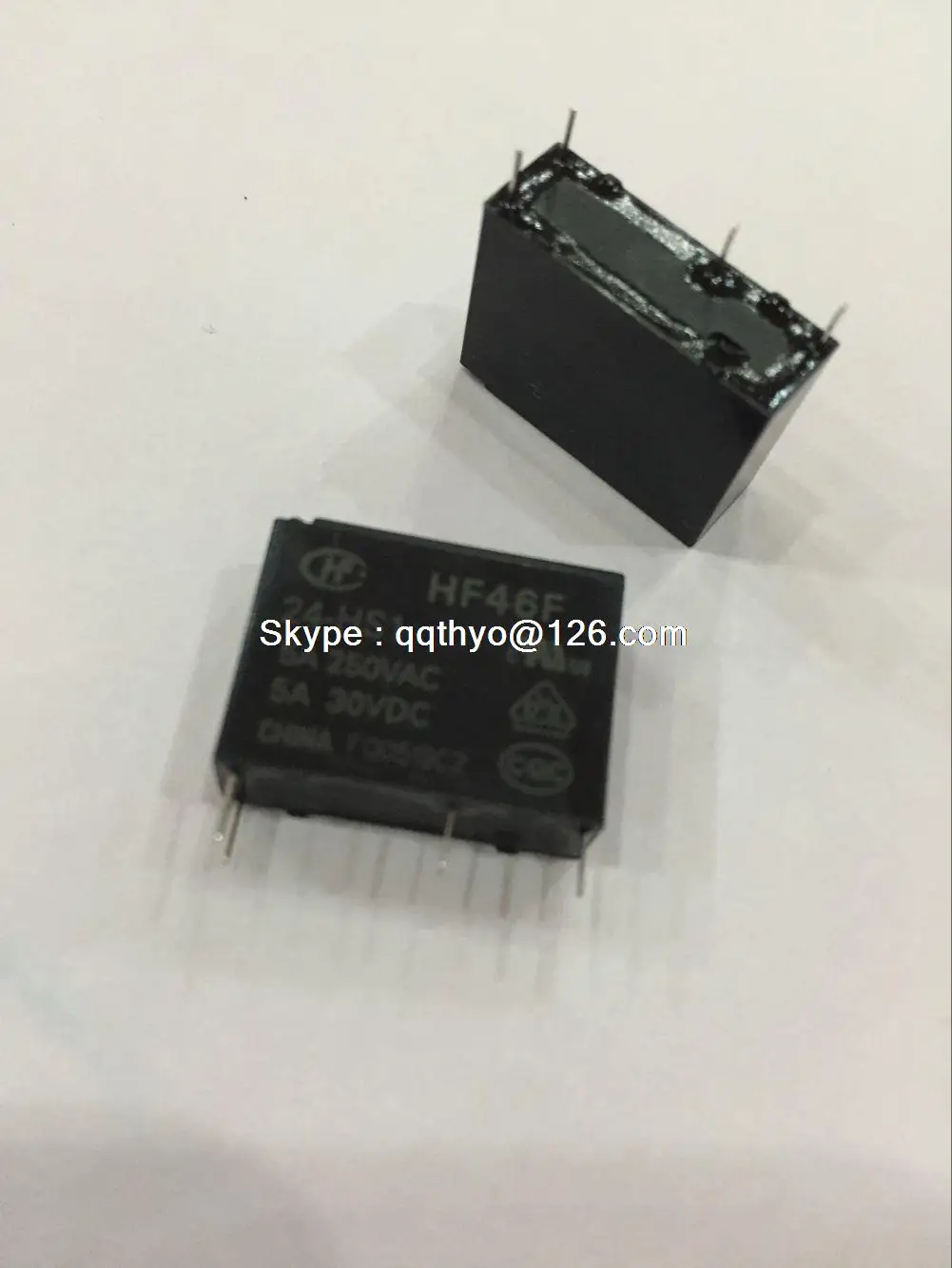 10pcs/lot  HF46F-24-HS1   HF46F  24  HS1  HF46F 24-HS1