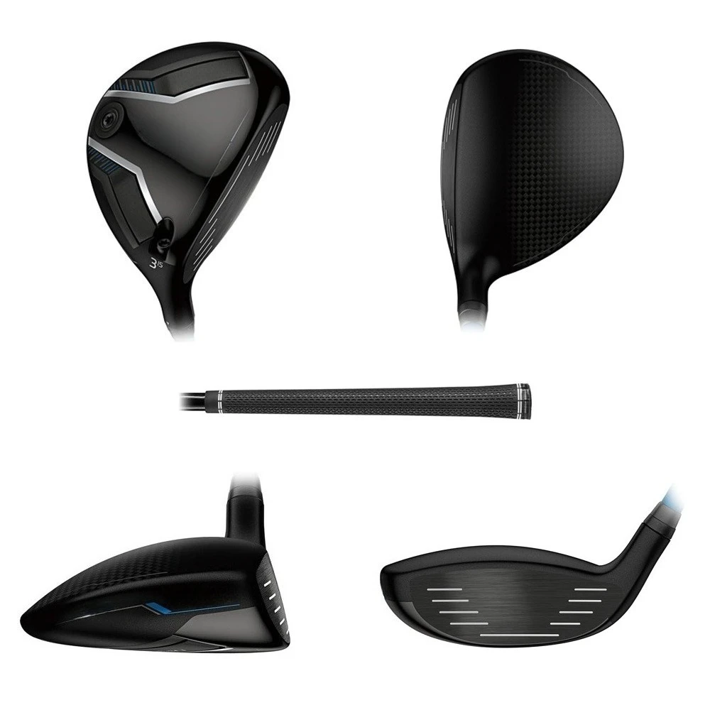 440 Golf Clubs High Launch Fairway Woods Hybrids 3/15 5/19 Degree with R/SR/S FLEX Steel/Graphite Shaft Include Headcover