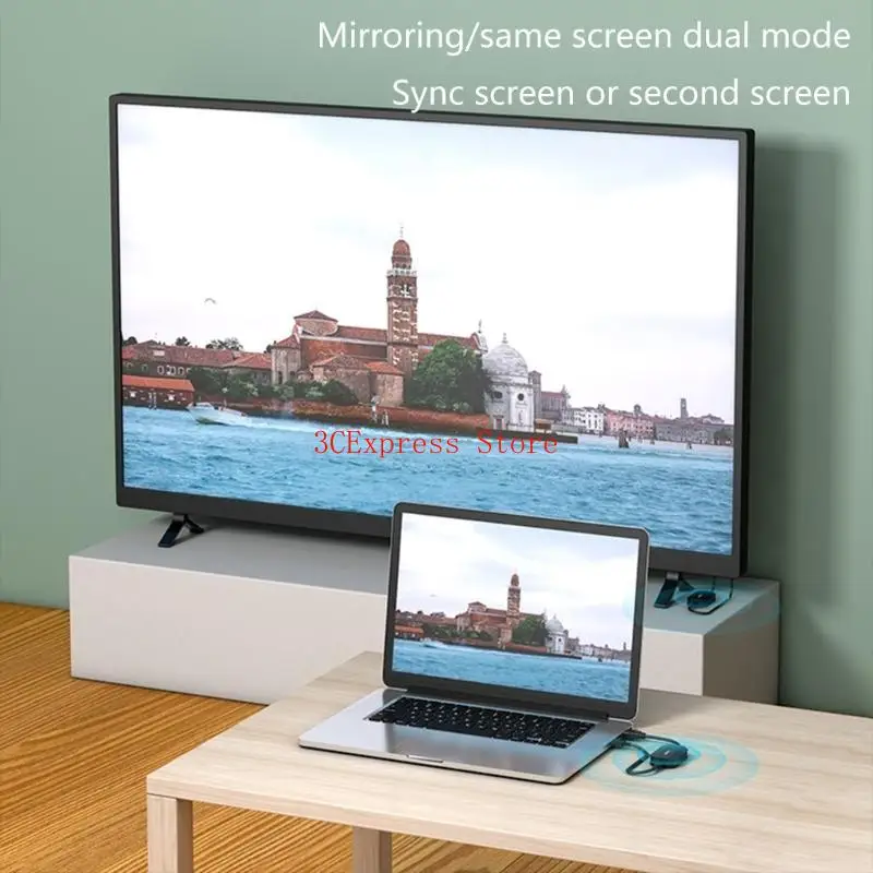 1080p-HD اللاسلكي اللاسلكي المتوافق مع لجهاز الكمبيوتر الشخصي لتدفق التلفزيون-