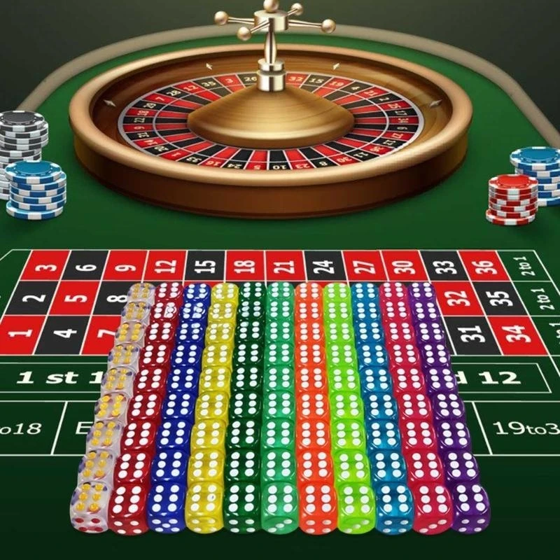 

% точечных кубиков с сумкой шесть сторон 14 мм красочные дисы шесть лет