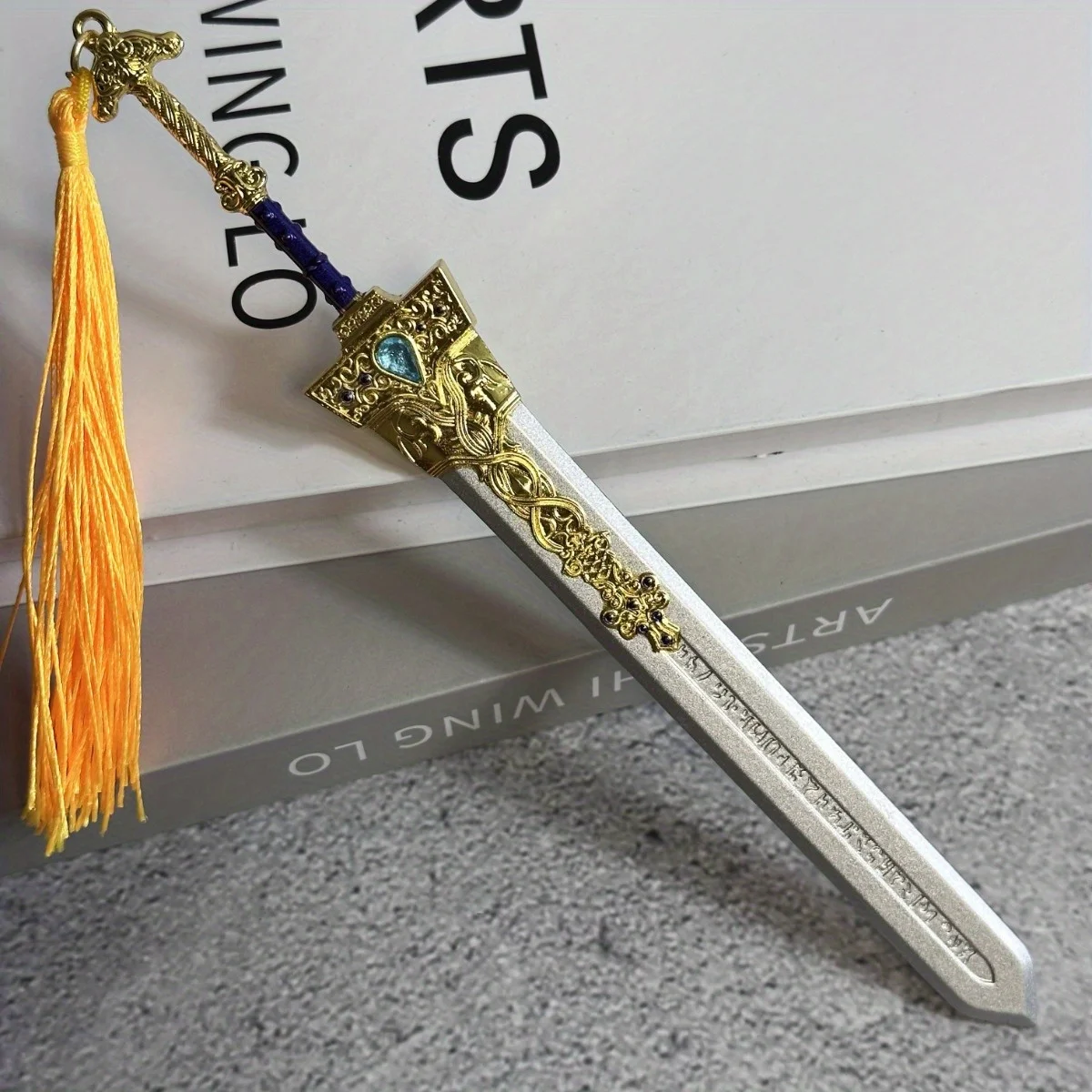 8.6inch Metal Elden Katana Blade Steel Royal Greatsword Original Samurai Sabre Anime Ninja Knife Real Size Japanese Katana Gift