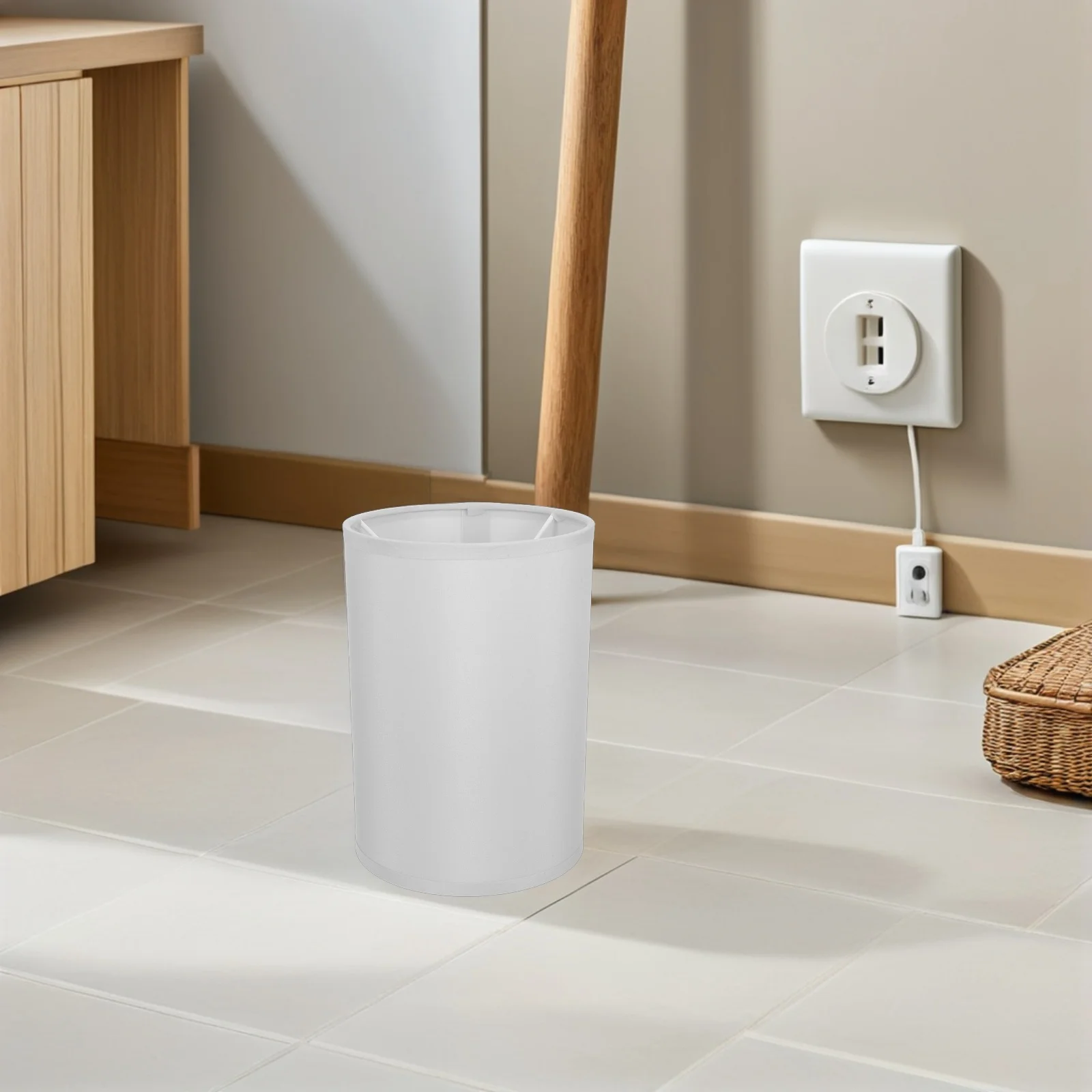 طبل لمصابيح طاولة الظل النسيج الجدول مصباح عاكس الضوء غرفة نوم مصباح أرضي طبل النسيج عاكس الضوء الظل 5.5 \