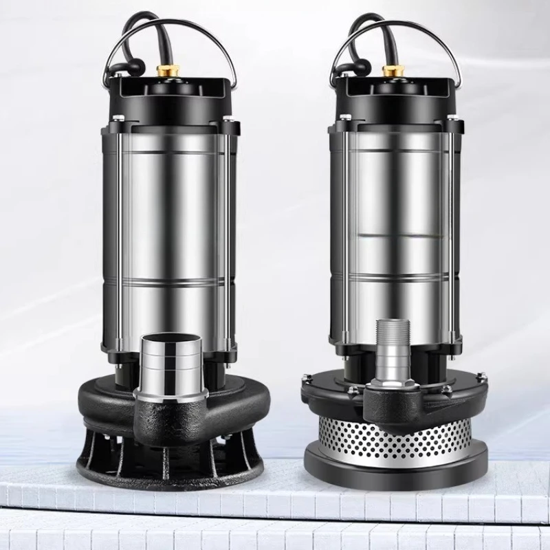 

Submersible Pump 220V Household Self-priming High Head Agricultural Sewage Pump Irrigation