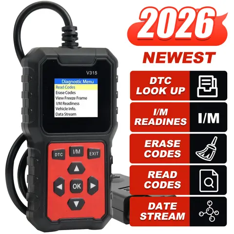 V315 OBD Diagnostic Scanner Auto Car Code Reader And Scanner Vehicles' Health Inspection Tool