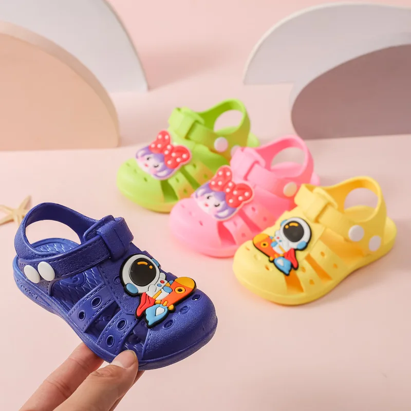 Children\'s sandals baby gril shoes boys slippers soft soled summer beach style girls sandals