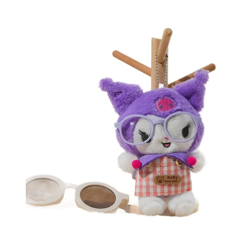 Sanrio hello kitty chaveiro de pelúcia pingente mochila diária decoração de moda personalizada presente de festival infantil