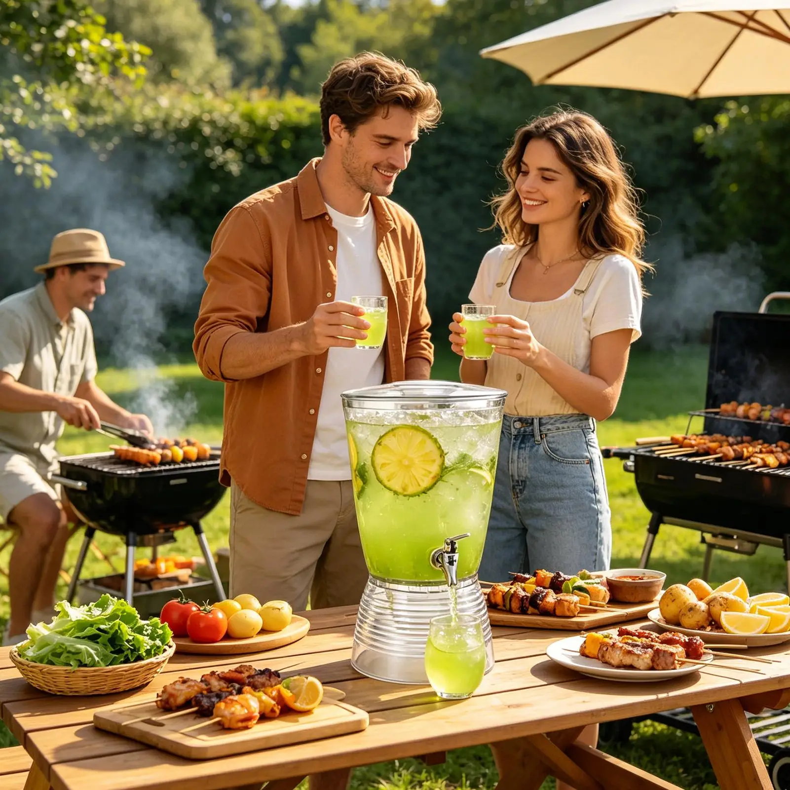 

Beverage Dispenser 6L Beverage Container Cold Beer Serving Dispenser For Entertainer Bartenders Women Men Home Party Restaurant