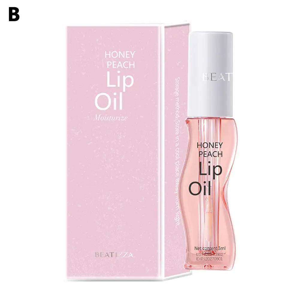 1pcs Hydrating Lip Oil สําหรับ Moisturizing, Smoothing Repairing ริมฝีปากช่วยลดริมฝีปากและป้องกันความแห้งกร้าน Lip Balm Treatment S1g9