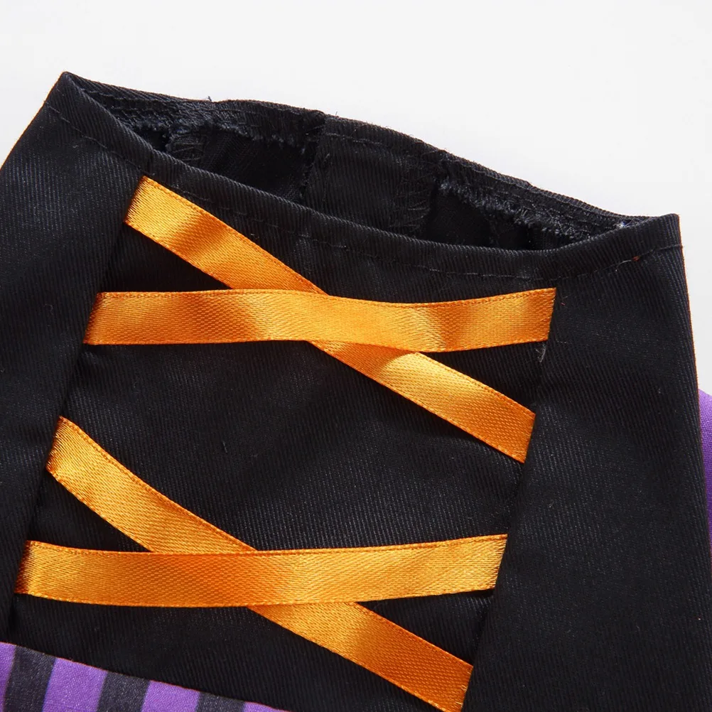 

Pet Witch Costume Dog Clothes Halloween Party Coat for Small Dogs Fashionable Cool Design Comfortable Texture for Walking