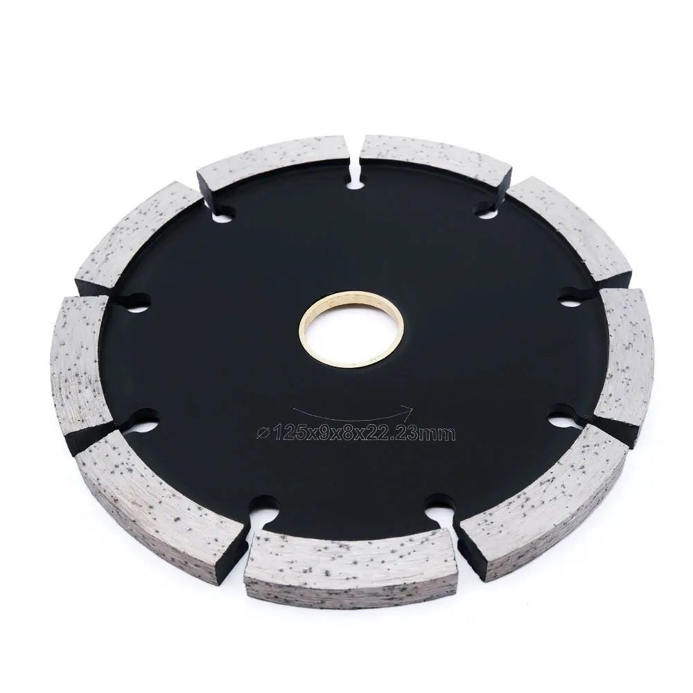 

Diamond Tuck Point Blades 5 Inch 125mm Concrete Stone Tuck Point Diamond Saw Blade 8mm Thickness Segment Diamond Grinding Blade