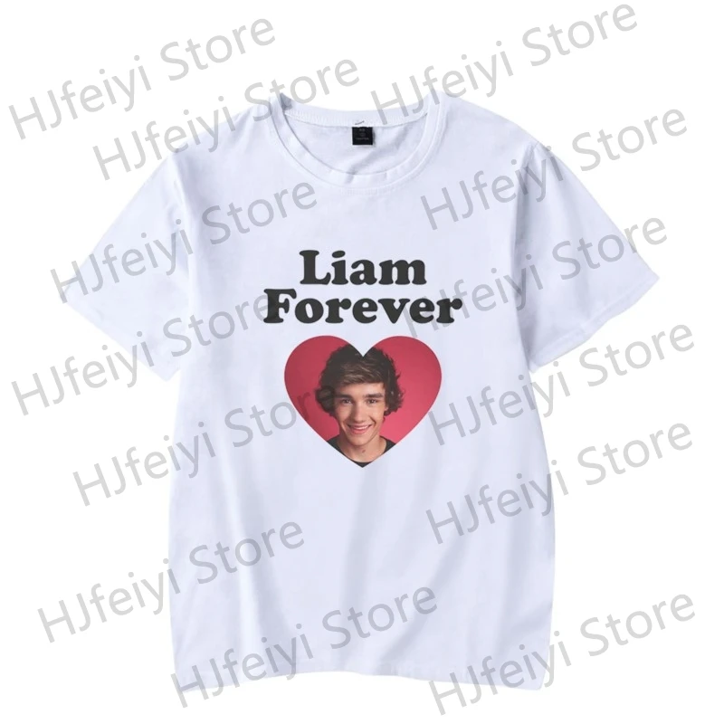 Liam Payne Forever T-Shirt Merch For Women/Men Unisex Hiphop Summer Fashion Short Sleeve T-Shirt Streetwear