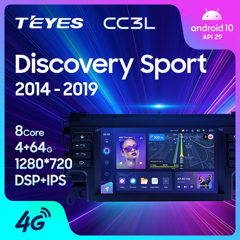 TEYES CC3L WIFI For Land Rover Discovery Sport L550 2014 - 2019 Car Radio Multimedia Video Player Navigation stereo GPS Android No 2din 2 din dvd