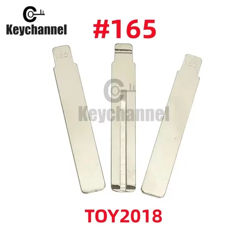 10 Шт. Металлических Ключей-заготовок KD Keyless Key Blade TOY2018 Для Toyota Lexus, Для Аварийного Дистанционного Управления