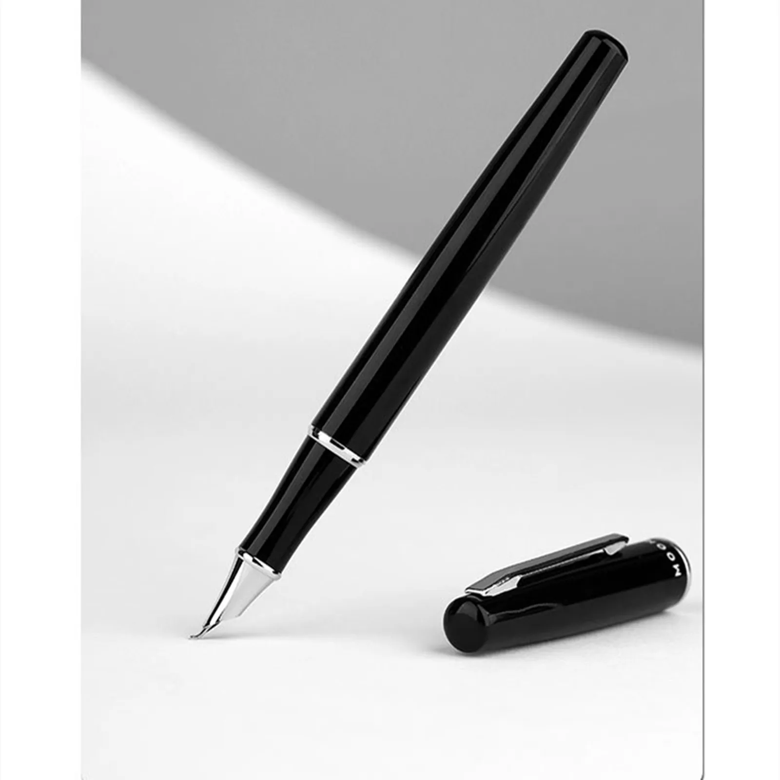 MAChain-Stylo plume HN Xingzhi pour étudiants, écriture et pratique, peinture de cuisson en métal, impression de dessin animé, stylo plume spécial beaux-arts