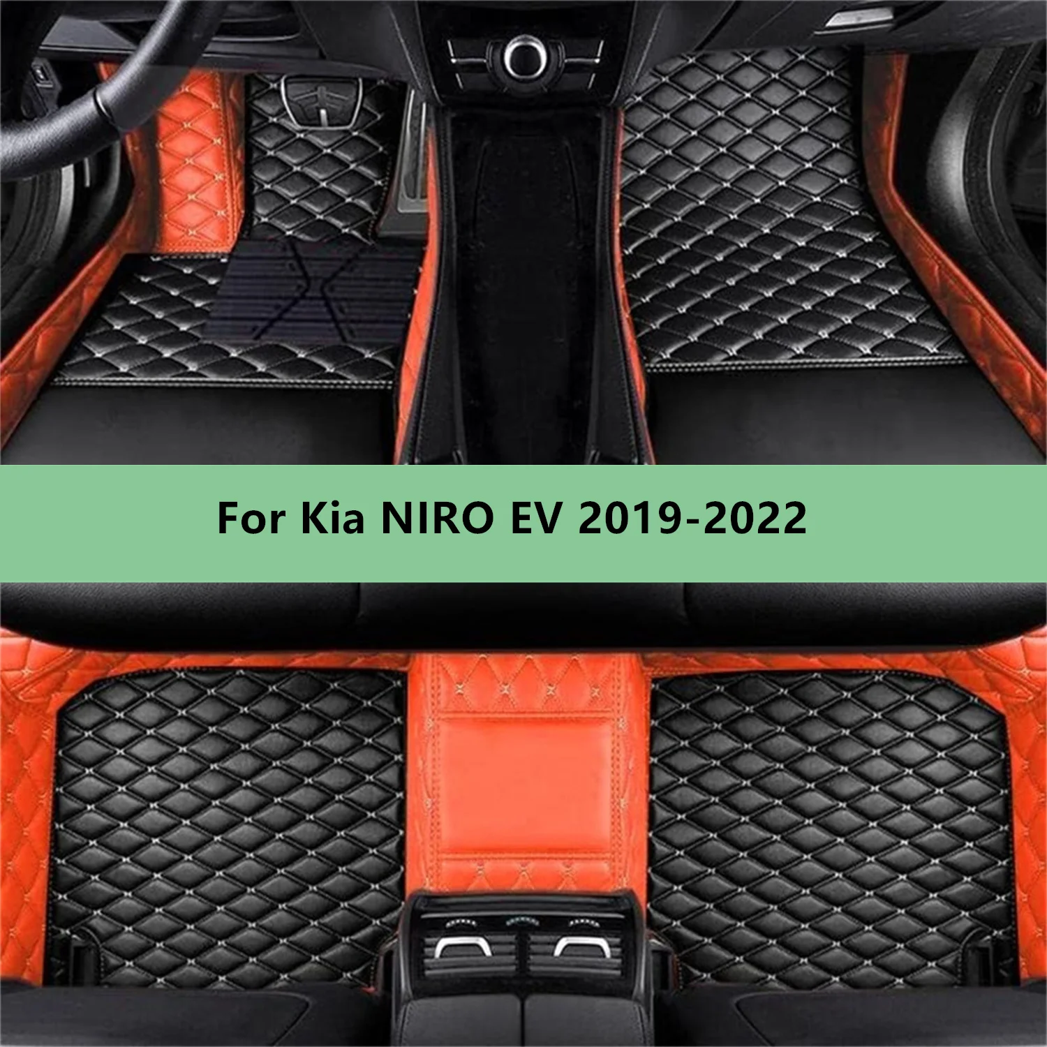 

Custom Car Floor Mats For Kia NIRO EV 2019-2022 Car Floor Mats For Men Women Car Accessories