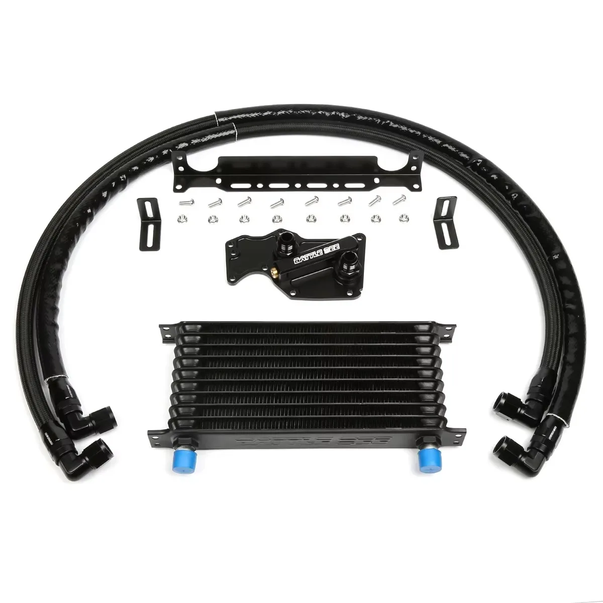 

BB-OCK-119 BATTLE BEE Engine Oil Cooler Kit For BMW F30 B48B Engine Oil Cooler Filter Adapter Housing Kit