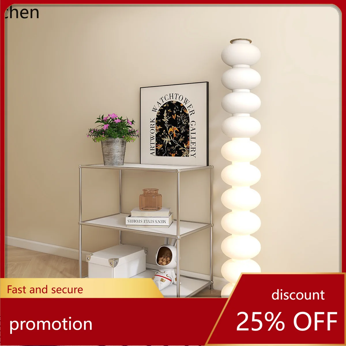 

ZML Storage Display Rack Iron Art Stainless Steel Cabinet Sideboard