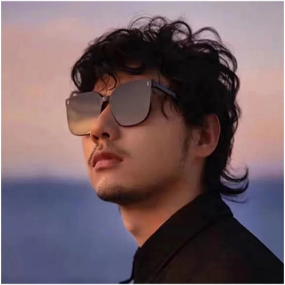 

Модные солнцезащитные очки New World с большой оправой для мужчин и женщин, для активного отдыха, путешествий, альпинизма, рыбалки, с защитой от УФ-излучения UV400.