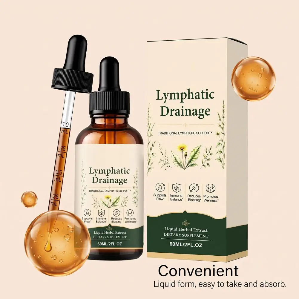 Body Care Herbal Serum Drops 60ml Blood Circulation Support Help Maintain Healthy Blood Circulation Supplement For Daily Use