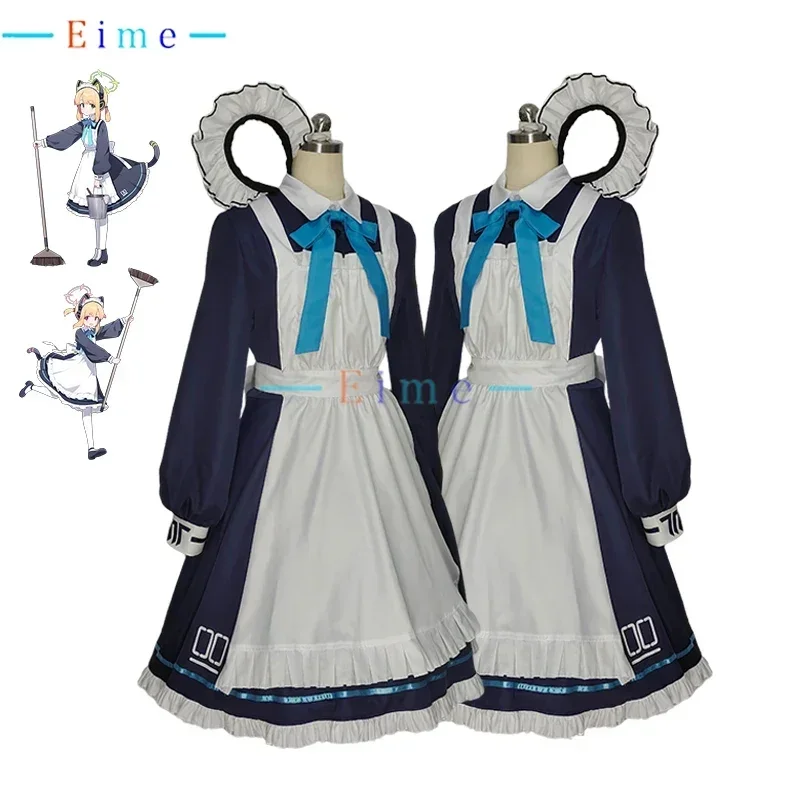 

Game Blue Archive Saiba Midori Momoi Cosplay Costume Women Maid Dress Party Suit Halloween Uniforms Anime Clothing Custom Made