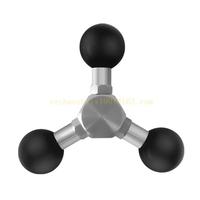 62KA Lightweight Ball Car Headrest Ball Head Holder Mount Motorcycle Base Adjustable