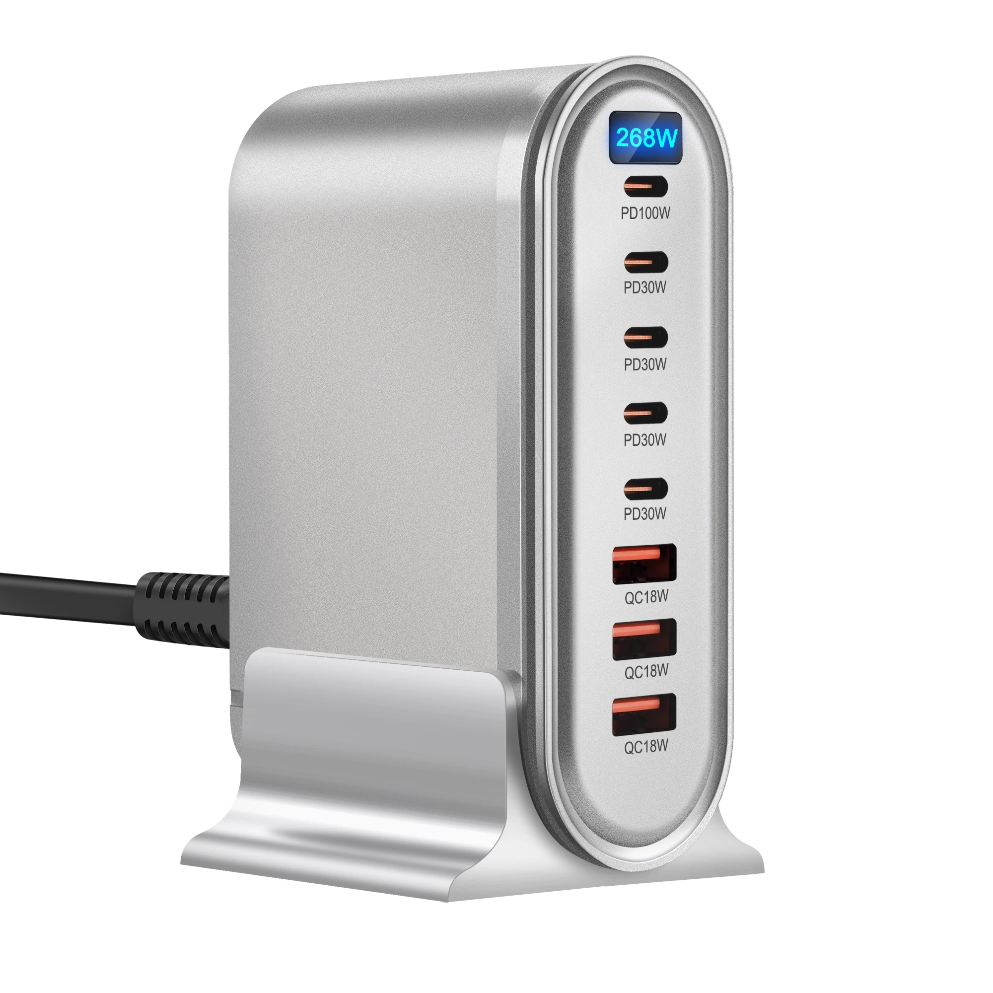 Universal 268W GaN Desktop Fast Charger