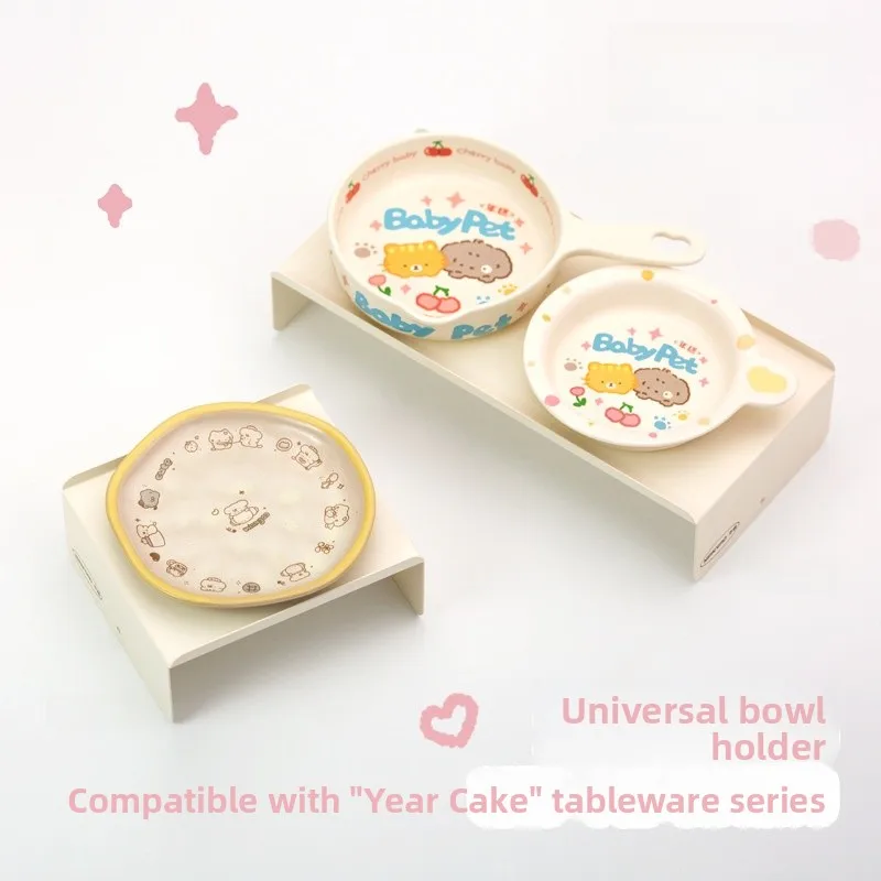 

Плоская миска-подставка для собак и кошек: для сухого и влажного корма, с защитой от опрокидывания