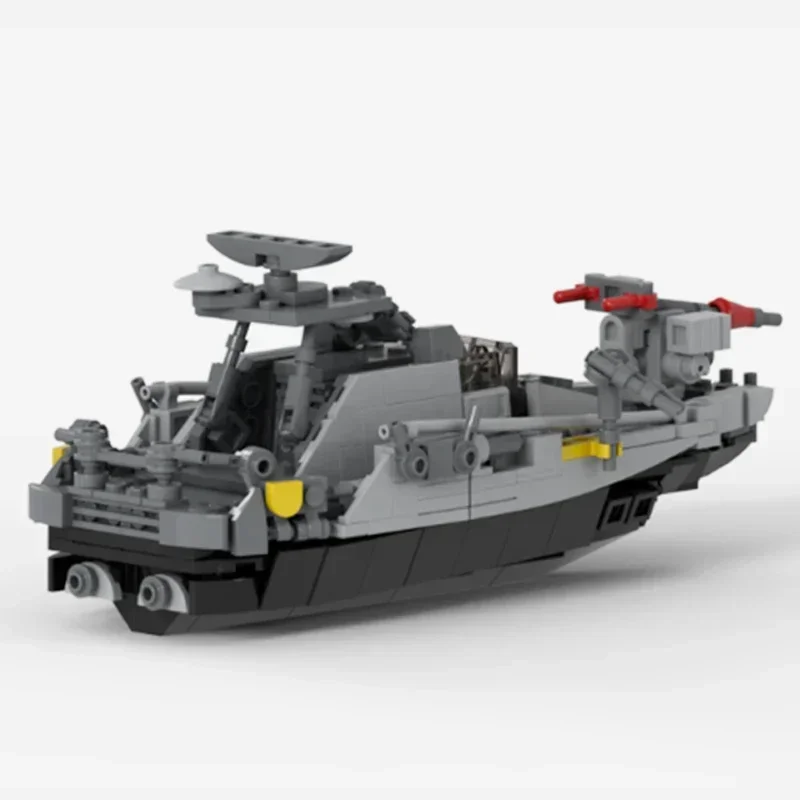 

Moc Building Bricks Military Model The RDA Matador Combat Boat Technology Modular Blocks Gifts Christmas Toys DIY Sets Assembly