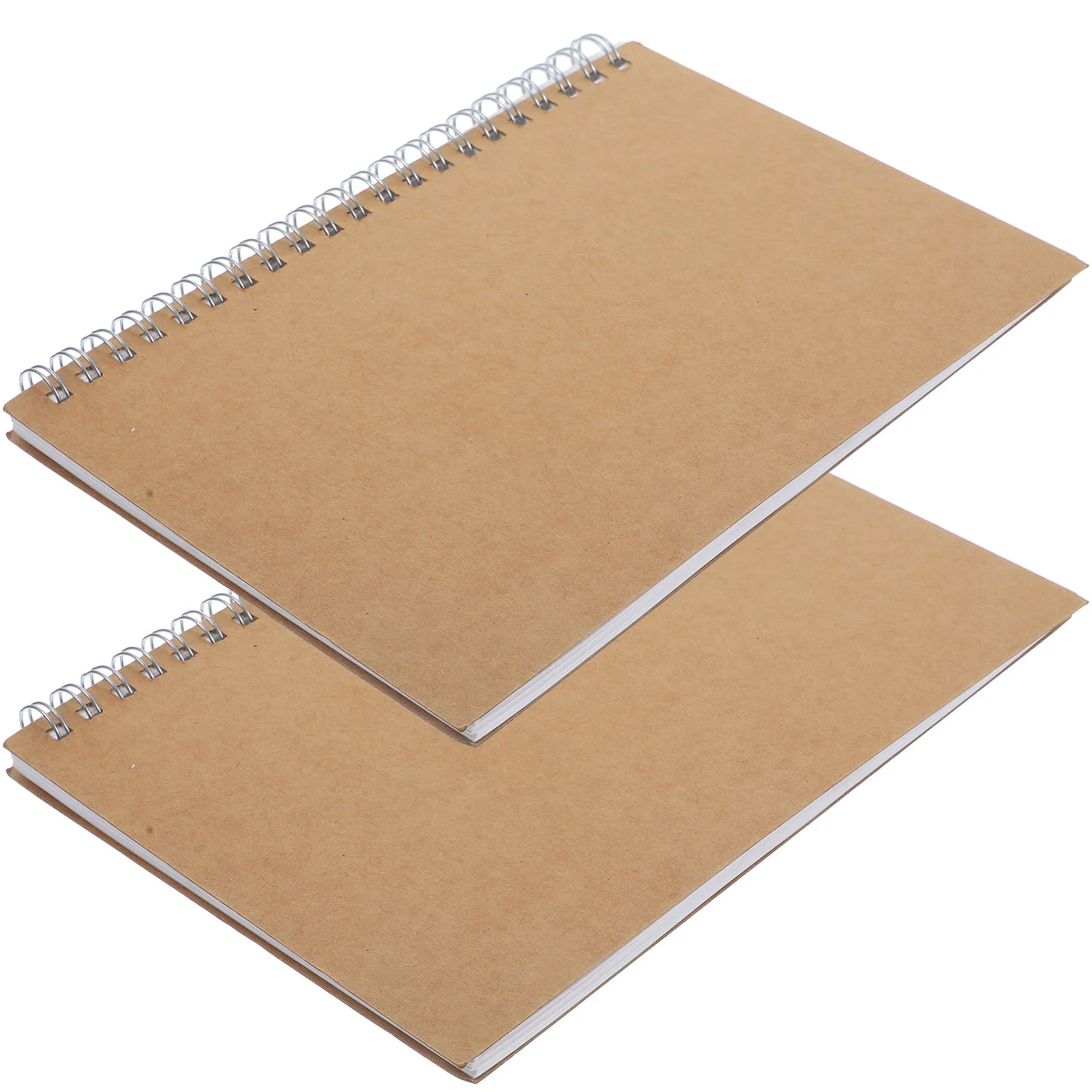 2 Pcs Household Daily Schedule Student Memo Pad Small Spiral Notebooks Pads