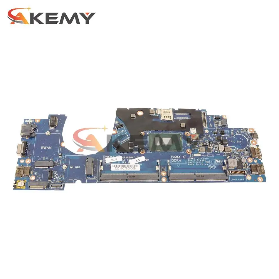 For DELL Latitude 5290 7530 LA-F391P Mainboard Laptop Motherboard High Performance i3 i5 i7 100% Test