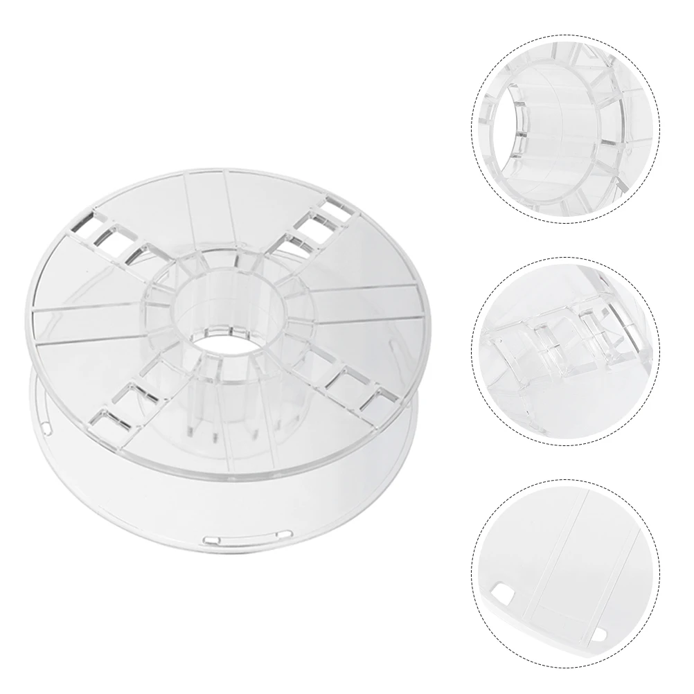 

2pcs Extension Cord Plastic Wire Spool Organizer Storage Holder For Electrical Cables Ropes Lightweight Durable Material Easy