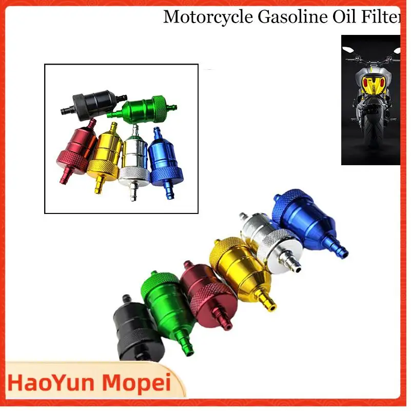 8MM CNC Fuel Filter Oil Filter Oil Cup Suitable for Off-Road Motorcycle ATV Beach Pedal Assist Accessories