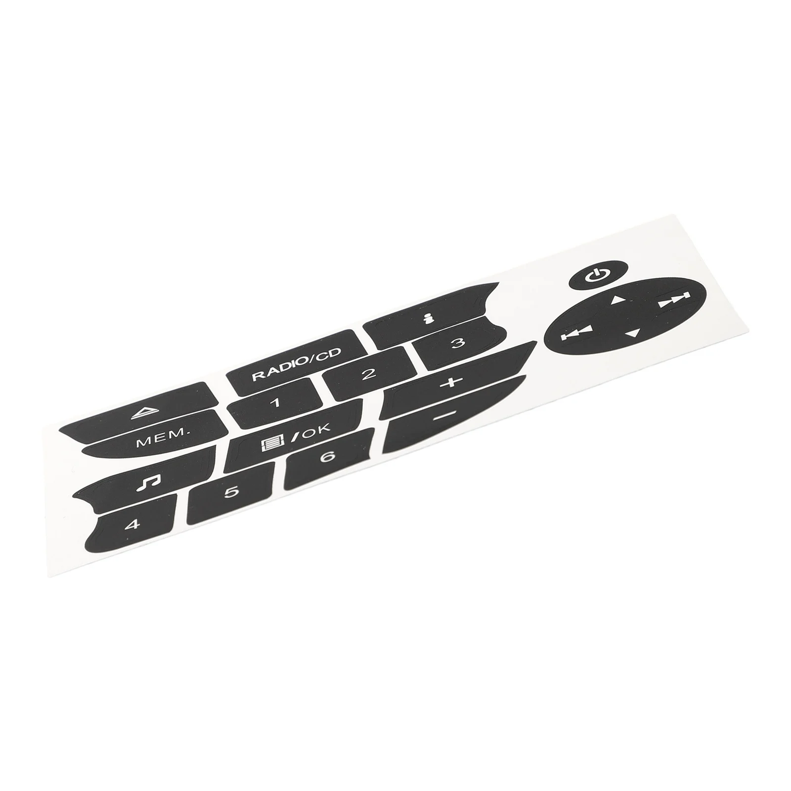 

Practical Quality Button Sticker Button Sticker Vinyl Audio Button For Clio 2009-2011 For Megane 2009-2011 Radio