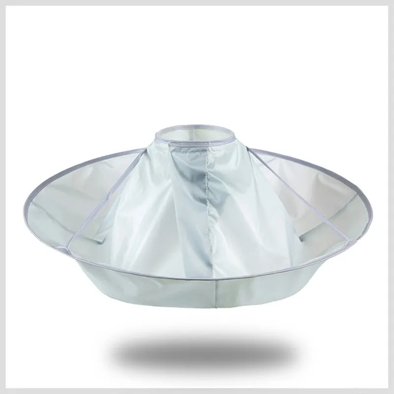 

Professional Barber Shawl Cape Waterproof Hair Coloring DIY Hair Cutting Cloak Umbrella Apron Household Cleaning Protecter
