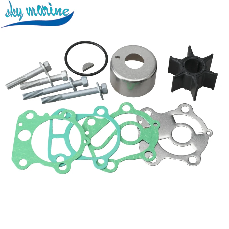 692-W0078-A0 Water Pump Impeller Kit for Yamaha 2-Stroke 70 75 80 85 90 HP Outboard Motor 692-W0078-00 692-W0078-01-00