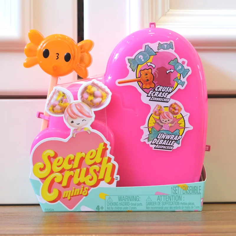 Original Secret Crush Sweetheart Baby Cartoon Candy Pink Large Surprise Dolls Accessories Girls Play House Toys Holiday Gifts