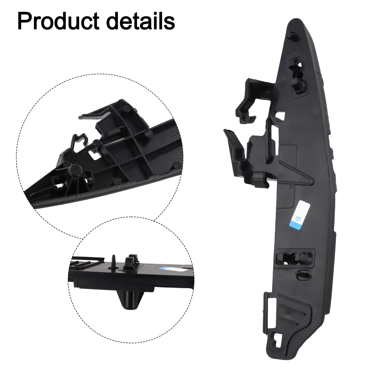 Front Left Side Support Bumper Support Bracket Easily Replace Damaged Part OE Part Number 51117399981 For BMW X3