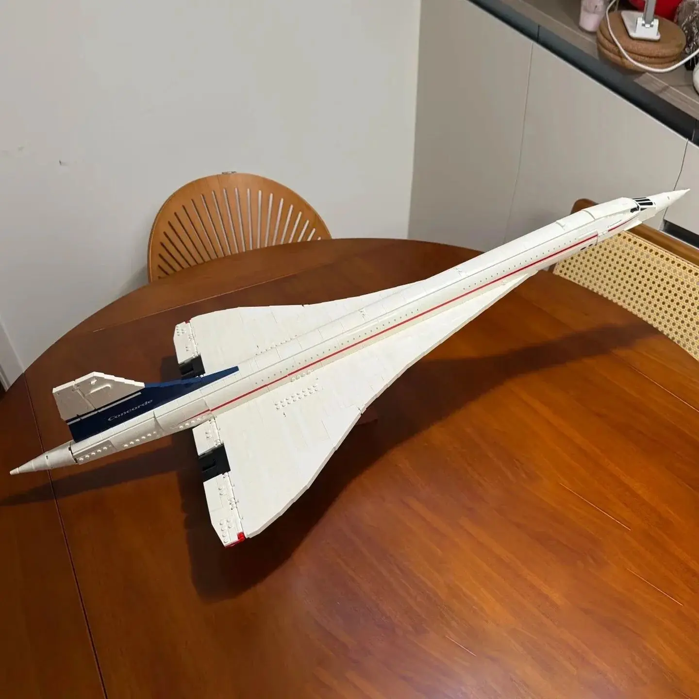 2083 pieces Airbus Concorde passenger aircraft building blocks home decor adult party supplies birthday holiday gifts collecti
